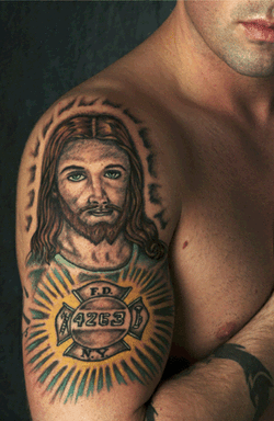 Jesus Tattoo Design for Men Picture