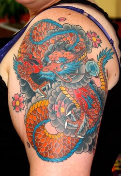 Japanese Arm Tattoo Design Picture