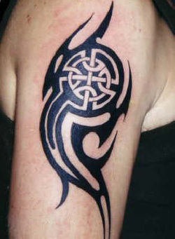 Irish Tribal Tattoo Design Picture