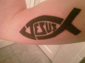 Jesus Fish Tattoo Design Picture