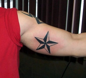 Nautical Star Tattoo Design Picture