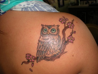 Owl Tattoo Designs for Women Picture