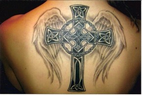 Celtic Cross Tattoo Design Picture