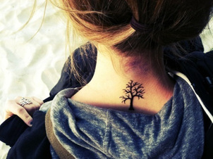Small Tree Tattoo Design Picture