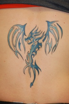 Celtic Dragon Tattoo Design Picture