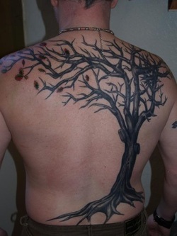 Tree Tattoo Design for Men Picture