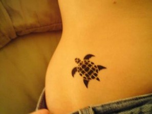 Turtle Tattoo Design for Hip Picture