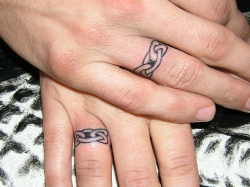 Wedding Ring Tattoo Design Ideas and Pictures - Tattdiz