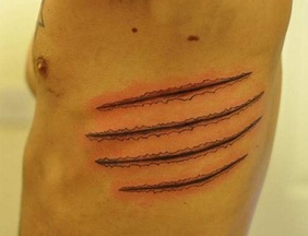 Tiger Scratch Tattoo Design Picture