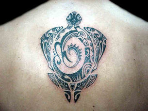 Maori Turtle Tattoo Design Picture