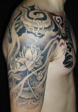 Half Sleeve Tattoo Design for Men Picture