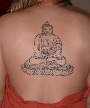 Buddha Tattoo Design for Women Picture