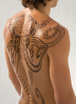 Hawaiian Tribal Tattoo Design Picture