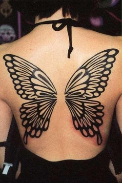Butterfly Wings Tattoo Design Picture