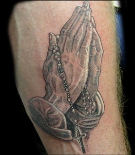 Praying Hands Tattoo Design Picture