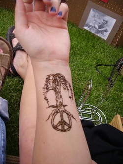 Peace Tree Tattoo Design Picture