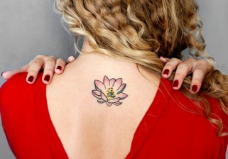 Cool Flower Tattoo Design Picture