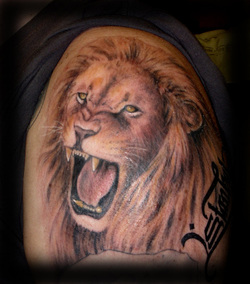 Lion Tattoo Design for Men Picture
