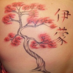 Chinese Tree Tattoo Design Picture