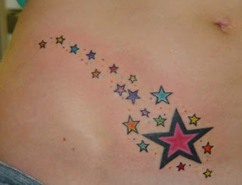 Star Tattoo Designs on Hip Picture
