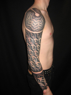 Full Arm Tattoo Design for Men Picture