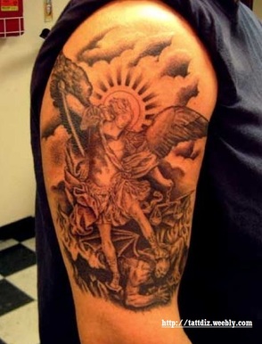 Warrior Angel Tattoo Design Picture 1