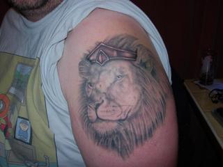 Lion Tattoo Design for Guys Picture
