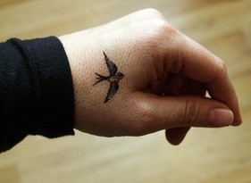 Small Swallow Tattoo Design Picture