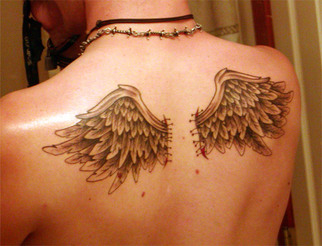 Wing Tattoo Design for Men Picture