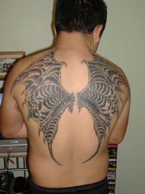 Dragon Wings Tattoo Design Picture