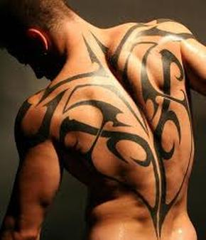 Back Tattoo Design for Men Picture