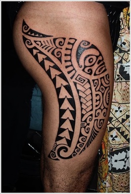Maori Tribal Tattoo Design Picture