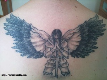 Warrior Angel Tattoo Design Picture 3