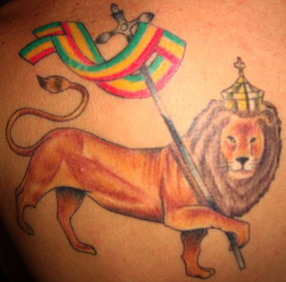 Lion of Judah Tattoo Design Picture