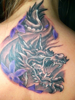 Japanese Dragon Tattoo Design Picture