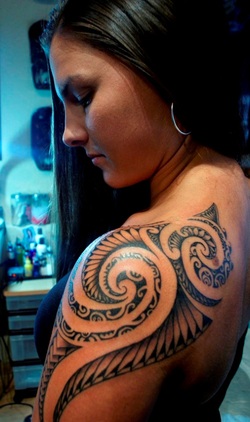 Samoan Tattoo Design for Women Picture