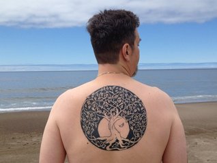 Celtic Tree Tattoo Design Picture