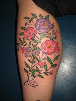 Flower Tattoo Design for Men Picture