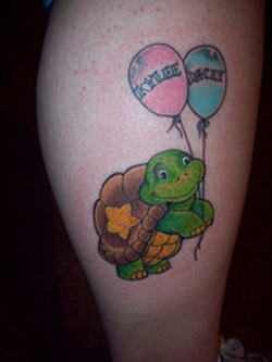 Baby Turtle Tattoo Design Picture