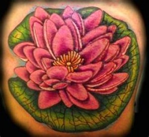 Lily Pad Tattoo Design Picture