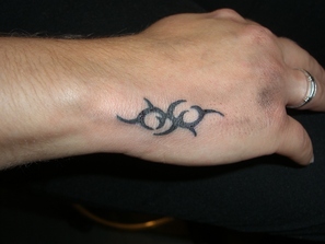 Small Tattoo Design for Men on Hand Picture
