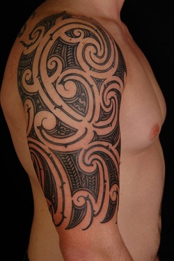 Cool Half Sleeve Tattoo Design Picture