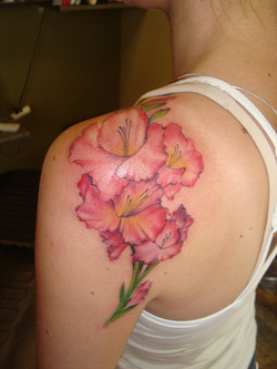 Bloom Floral Tattoo Design Picture