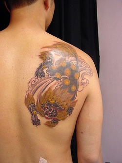 Japanese Tattoo Design for Back Picture