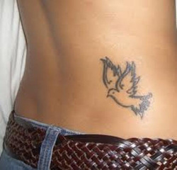 Small Dove Tattoo Design Picture