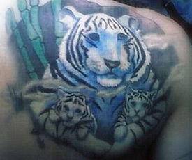 Siberian Tiger Tattoo Design Picture