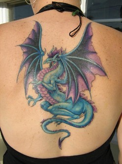 Dragon Tattoo Design for Girls Picture