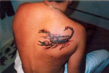 Scorpion Tattoo Design for Men Picture