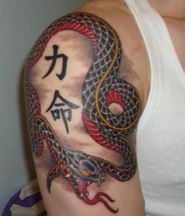 Snake Tattoo Design for Men Picture