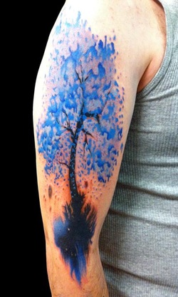Tree Tattoo Design for Sleeve Picture